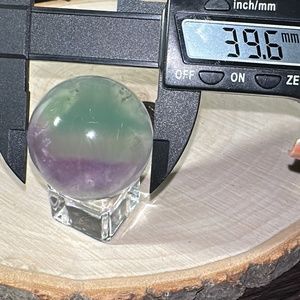 Candy fluorite sphere